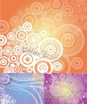 梦幻动感矢量素材图